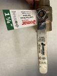 1/4 In Jomar Lead Free Brass Ball Valve T-150 G Wsp 600. Fixed Price $22.00.