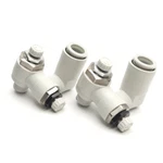 Lot Of Smc ASD530F-02-12S One Touch Dual Speed Control Fitting R3/8, 12MM P2C. Fixed Price $48.00.