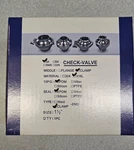 Tru-flo CSE-316L-TC-1.5 1.5" Tri-clamp Stainless Steel Check Valve New Box. Fixed Price $45.99.
