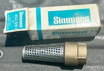 New Simmons 1 Inch Brass Foot Valve Lead Free 453SB 453-SB Box. Fixed Price $14.99.