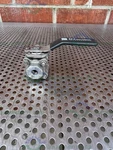Svf -f. C. I. R86666ATSE Ball Valve 1500 Psi W/ 1/4" Threaded Fitting. Fixed Price $100.00.