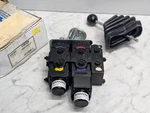 Cross Double Spool Section Hydraulic Loader Control Valve W Float 22 05 170729. Fixed Price $389.24.