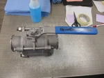 Dixon Bradford Stainless Steel Ball Valve BV2GG-300CC-A Size: 3" 1000 Wog. Fixed Price $250.00.