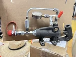 Omfb Manual Hydraulic Valve Manifold With Gauge For Oil, Mpn 106-001-00031. Fixed Price $120.00.