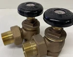 Watts In Bronze Steam Radiator Angle Valve RA-1-AP. Fixed Price $152.95.