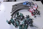 1/4TURN Valve Keeney K2622PCLF 5/8- O.d. 3/8 +toilet Connectors Plumbing Lot. Fixed Price $90.00.