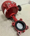 New Bray 70-0060-113F3-536/A Electric Actuator W/ 3" Butterfly Valve Series. Fixed Price $750.00.