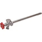 Mueller Frost Proof Sillcock Anti-siphon, Silver, Red, 1/2 In. Copper Swt X. Fixed Price $35.01.