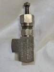 Marsh 1936 Needle Valve 6000PSI 1/4 Inch, 316 Stainless Steel 90 Degree, Nos. Fixed Price $25.00.