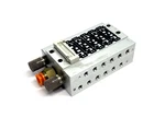 Smc SS5Y3-41-06-M5 4/5-PORT Pneumatic Solenoid Valve Manifold Base, 6-STATION. Fixed Price $29.69.