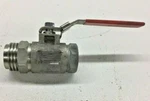 Kf Ball Valve 1" 3000 Wog Thread X Socket End Full Port Locking Lever 6105-15111. Fixed Price $77.98.