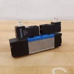 Festo MN2H-5/3G-D-01 Solenoid Valve 3-10BAR W/ (2) MSEB-3-24V Dc 20.4-26.4V. Fixed Price $72.65.