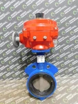 Used Bray Controls & Deltech 4" Actuated Butterfly Valve 70-0052-113A0-536. Fixed Price $650.00.