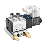 Baomain Station Solenoid Valve Manifold, 24V Dc 5 Way Position Pneumatic .... Fixed Price $32.43.