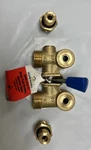 Homewerks VWM-DUA-F3B Washing Machine Valve, Male Pipe Thread, Brass, 1/2-INCH. Fixed Price $27.99.
