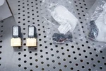 (qty 2) Burkert 6011 5/64 Fpm 1/8 Npt Brass Solenoid Valve 115PSI 24 Vac. Fixed Price $80.00.