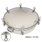Techtongda Pressure Circular Manhole Cover Tank Round Manway Door 17.7IN. Fixed Price $204.45.