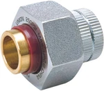 & K 168-003-S Dielectric Pipe Union, 1/2 In, Fpt X C, 250 Psi, Brass, Galvaniz. Fixed Price $8.00.