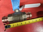 Nibco NF84NXB PC585-66-LF-SS 1-1/4" Ball Valve Press End Full Port Handle New. Fixed Price $116.73.