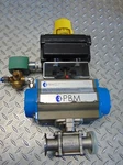 Pbm PAVCL253S-0075 Actuator Valve W Accutrak Dual Display 1" Sanitary Stainless. Fixed Price $145.00.