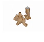 Aquabrass N1058 1/2" Thermostatic Valve With 2-WAY Diverter Unfinished New. Fixed Price $169.99.