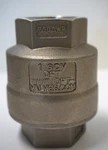 Dft 8369SW 835D5B4A5, 750 CWP/500 Wsp 1" Socket Weld 316SS Scv Check Vavle. Fixed Price $49.99.