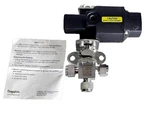 Swagelok MS-151-SR 200PSI Pneumatic Spring Return Actuator + SS-43GXS6-51S Valve. Fixed Price $449.99.