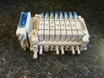 Smc SS5Y5-10SEAN-08BS-C6 Pneumatic Devicenet Valve Manifold (kb). Fixed Price $250.00.