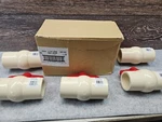 Lot 5 Proflow Full Port Ball Valve Cpvc 1-1/2" New. Fixed Price $24.99.
