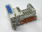 Smc VV5QC11-05C45DA-D0S Pneumatic Manifold Base 5-STATION EX260-SEC1 Ethercat. Fixed Price $134.99.