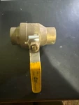Hydrovalve 1-1/2" Brass Ball 600 Wog Solder 1.5". Fixed Price $20.00.