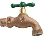 Arrowhead Brass 1/2 In. Mip X 3/4 Male Hose Thread Standard Bibb 301LF. Fixed Price $26.68.