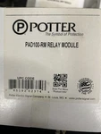 Relay Module PAD100-RM Potter Electric Signal Single Input Fire System. Fixed Price $50.00.