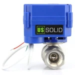 U.s. Solid Motorized Ball Valve 1/4IN Full Port Ss 9-24V Ac/dc Nc Auto Return. Fixed Price $33.99.