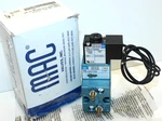 New In Box Mac 712C-12-PI-111CA Solenoid Valve 120VAC Usa. Fixed Price $149.99.