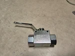 Anchor Fluid Power AE2S#8-11DB Sae 2-WAY Ball Valve Nob. Fixed Price $50.00.