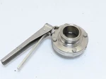 Waukesha 200 Series Butterfly Valve 2"TRI-CLAMP Sanitary 316L Stainless Steel. Fixed Price $36.99.
