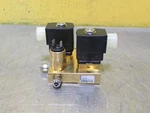 New Burkert Valve Block 00134247 00162746 Flnsch PNO-25BAR 6013-A-2.0-FPM-MS. Fixed Price $353.06.