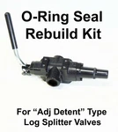 O-ring Rebuild Kit Adjustable Detent Hydraulic Log Splitter Control Valve LVA1. Fixed Price $29.95.
