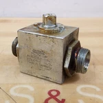 Hydac KHB-22LR-1134 3126379-0 26/14 Pn 250 Bar Block Ball Union Valve, Used. Fixed Price $26.59.