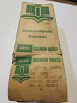 Asco Solenoid Valves 83533 Orifice 3/4 Pipe 5-125 Psi. Fixed Price $109.99.
