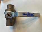 1 Inch Copper Sweat Hammond Milwaukee Pure Flow Full Port Brass Ball Valve. Fixed Price $9.00.