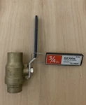 American M100S 3/4" Ball Valve, Solder Ends Ansi/nsf 61-8. Fixed Price $9.99.