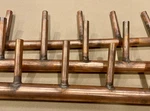 Branch Copper Manifold Type M( 1-1/4 X 3/4)-CUSTOMIZED, Navien Boiler. Fixed Price $146.00.