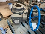 Dhv 6" Flanged End Gear Op Ball Valve Fp Full Port B3150F1M-GO. Fixed Price $1050.00.