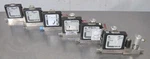C202189 Lot 6 Mks 2259C Mass Flow Controller (gas: N2, 2X 50SCCM, 4X 500SCCM). Fixed Price $150.00.