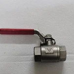 Crane 1" Stainless Steel Ball Valve 2000 Wog Nace CF8M Locking Handle J49 HSXL5. Fixed Price $22.25.