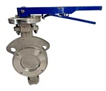 Abz 401-102 High Performance Butterfly Valve 3" Class 150 Wafer, Stainless Steel. Fixed Price $535.61.