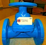 Weir Diaphragm Valve Itt Dia-flo 2" Ff Flanged Ductile Iron Neoprene. Fixed Price $256.21.