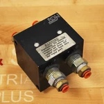 Ngt D8CFM Pneumatic Valve, 120PSI, 1/2" Npt With Flush Manual Release - Used. Fixed Price $33.24.